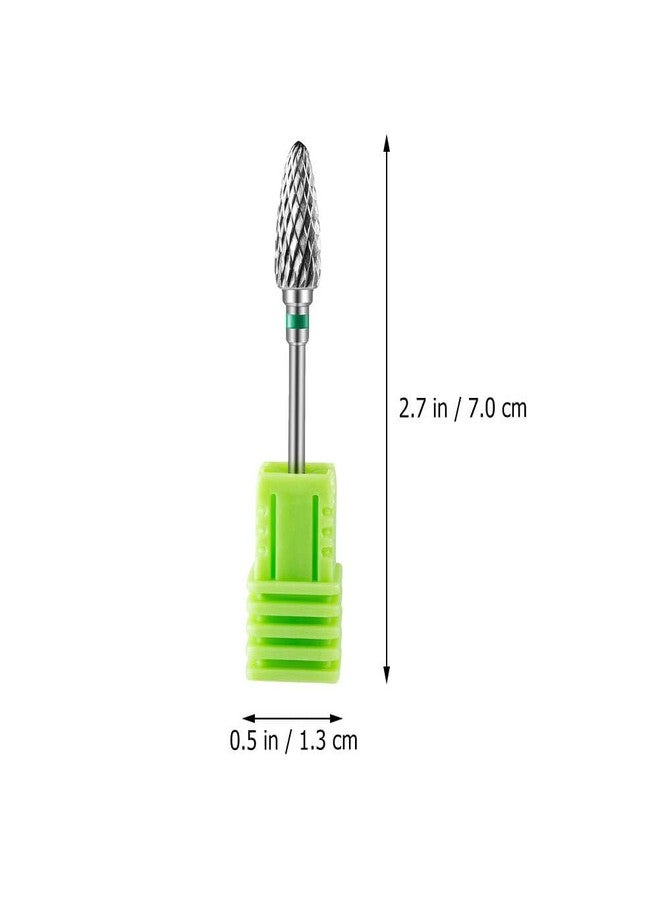 DEARMAMY 4pcs Vacuum Tungsten Steel Nail Drill Bits - Professional Polishing And Grinding Heads for Manicure And Nail Art - Image 2